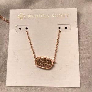 Kendra Scott Rosegold Elisa Necklace